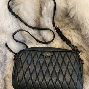 Cole Haan Simone Quilted Leather Crossbody Bag